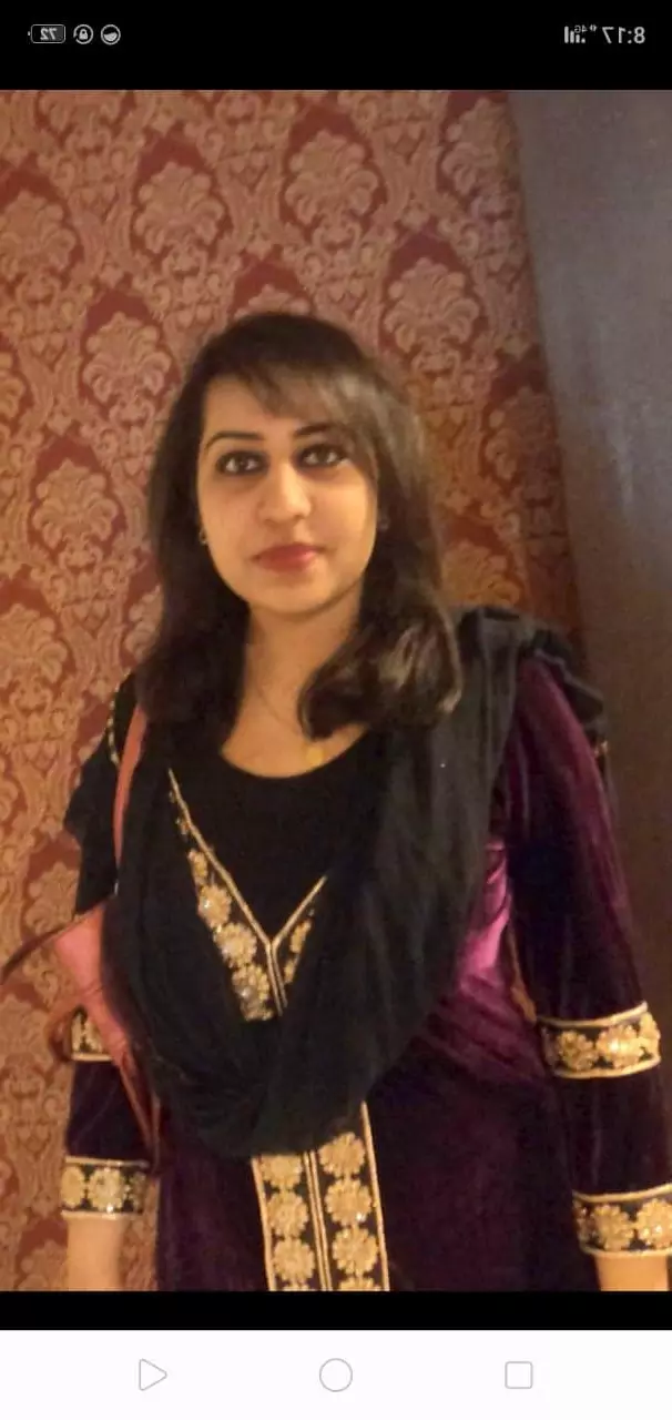 Bride Completed Masters from a private university. want her groom