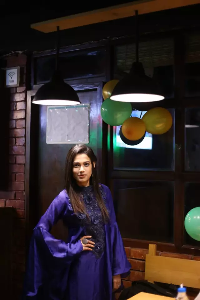 Presently she is doing a job as a operational executive at Edgewater Apparels. 